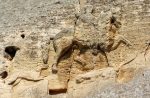 The UNESCO-listed Thracian Madara Horseman, near Ruse and Varna.