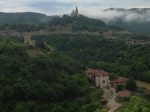 Tsarevets Fortress, towering above Veliko Tarnovo. Photo credit: Michel Behar