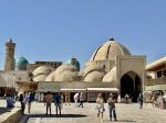 Traditional market in Bukhara, Uzbekistan.