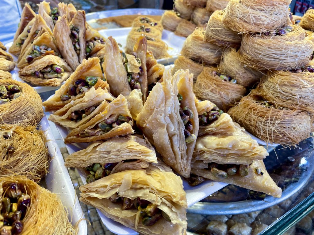 Iraqi baklava, a delicious (and perspective changing) treat.