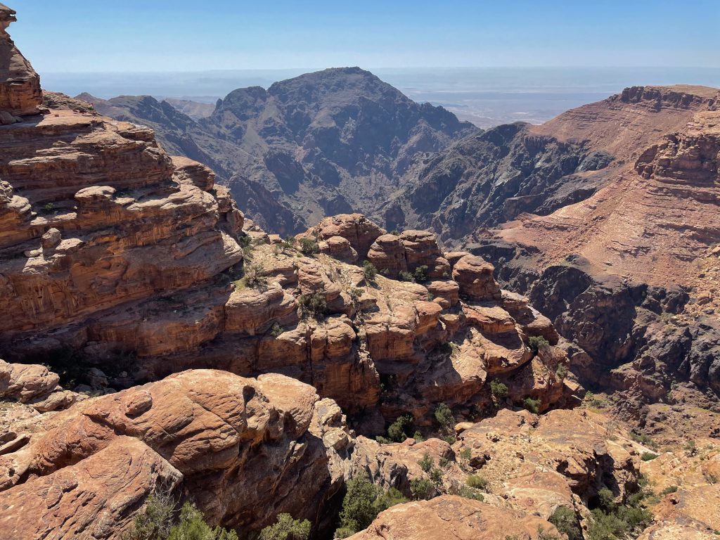 The "Backdoor" trail from Little Petra to Petra. 