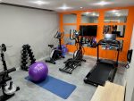 The Alexia's fitness room.