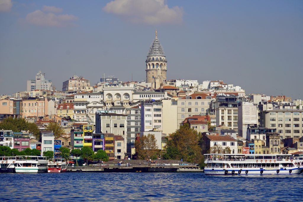 Istanbul's Karakoy neighborhood, as seen from the Galata Bridge. Photo credit: Jake Smith