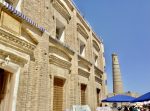 Mud-brick architecture in Khiva. Photo credit: Michel Behar