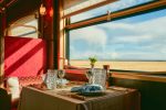 Dining car on the Silk Road Express. Photo credit: Golden Eagle Luxury Trains