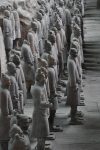 Side view of Terracotta Warriors. Photo credit: Russ & Ellen Cmolik