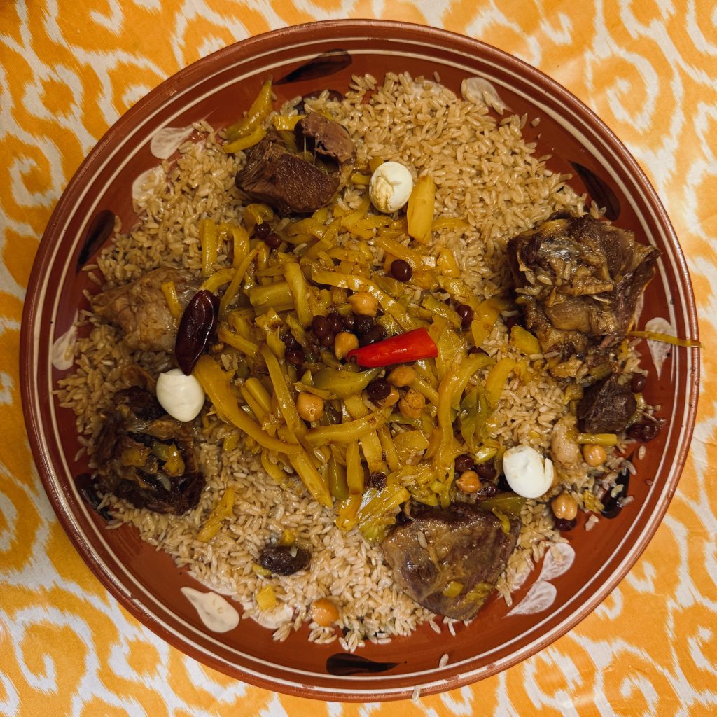 Uzbek Plov MIR Travel